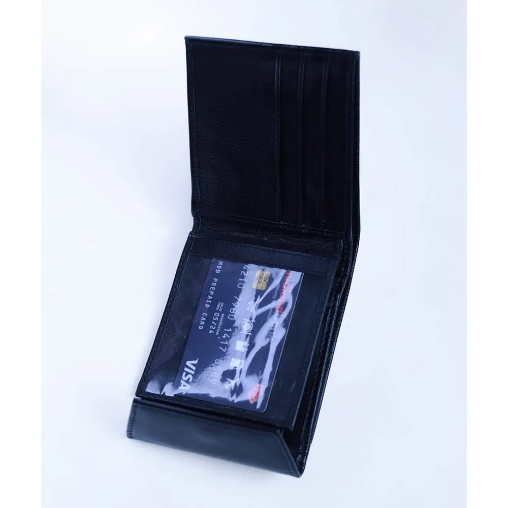 Bifold Croc Black 2