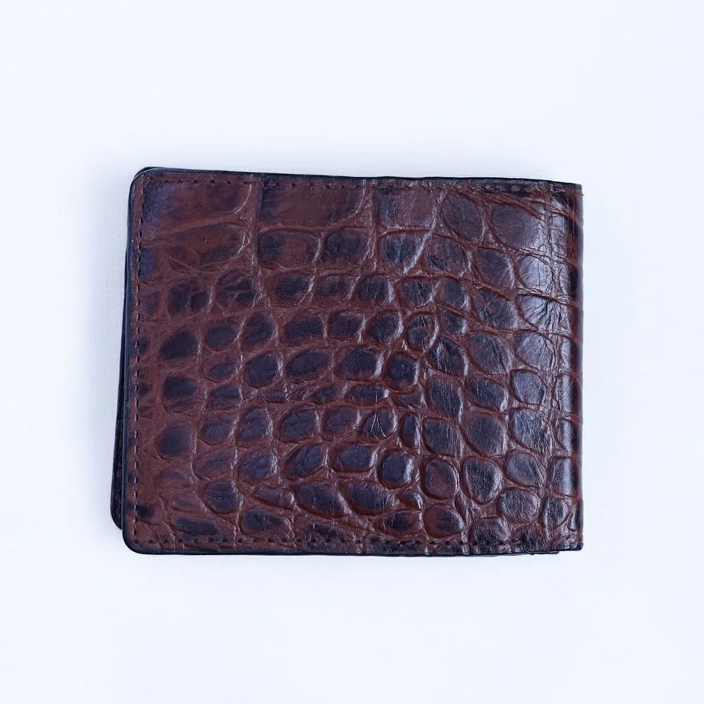 Bifold Croc Brown 3