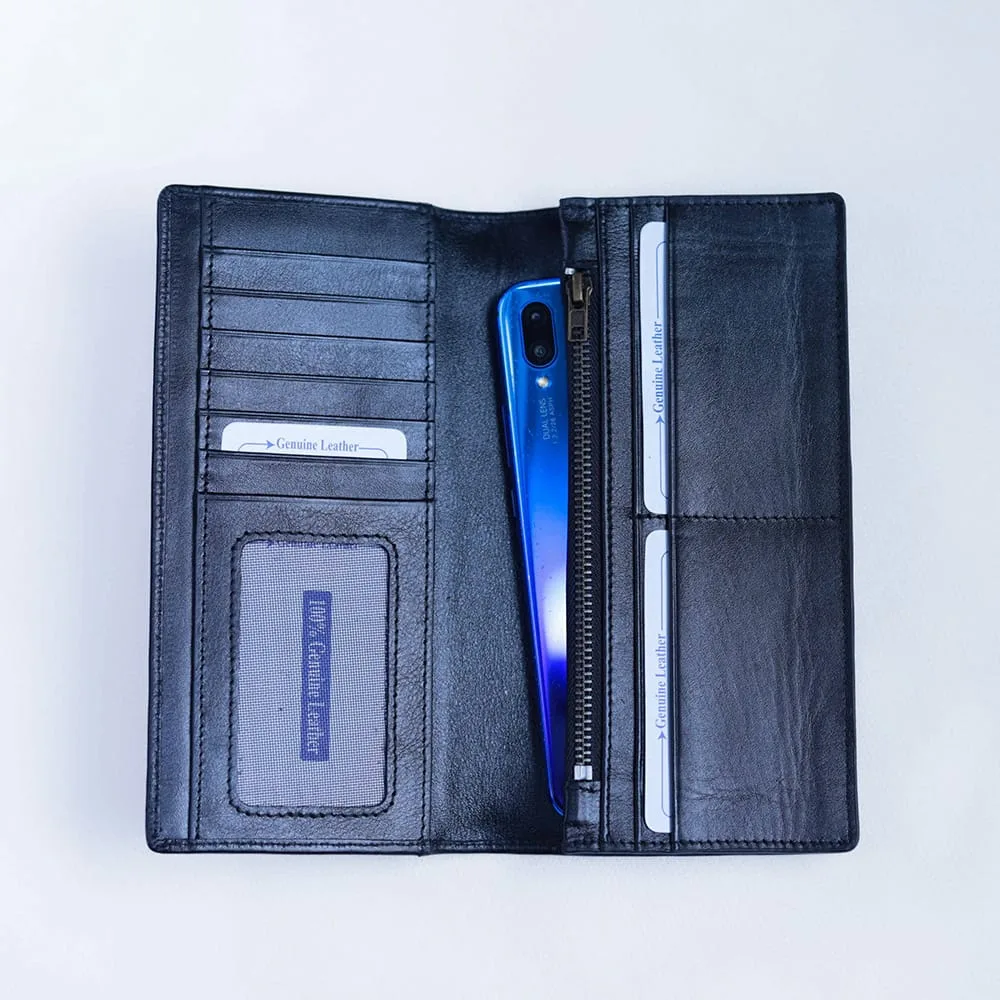 Long Wallet Black 4