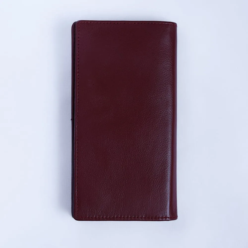 Long Wallet Maroon 2