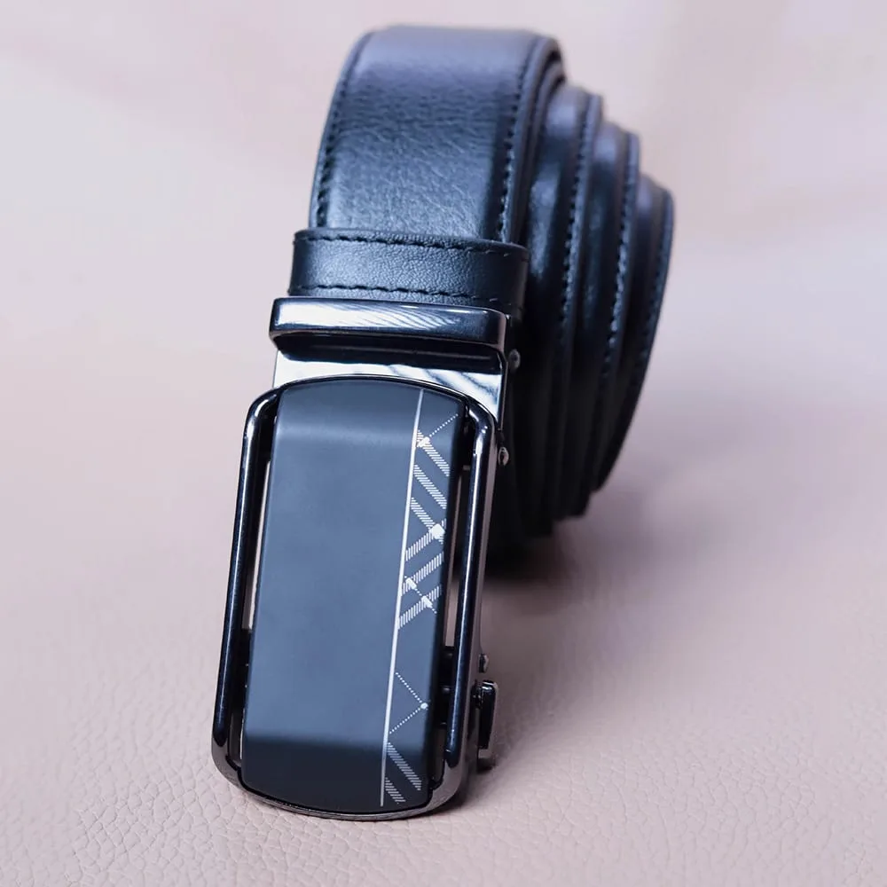 Leather Belt Black - 8