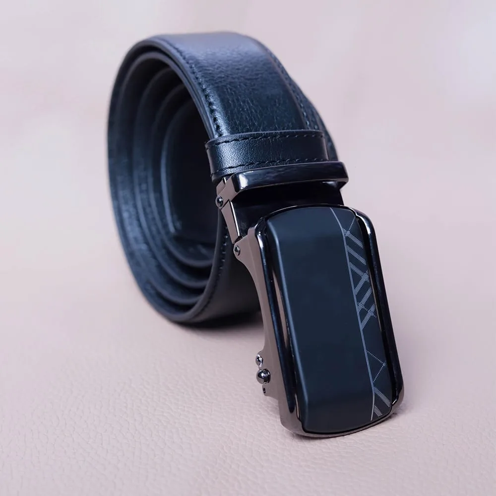 Leather Belt Black - 9