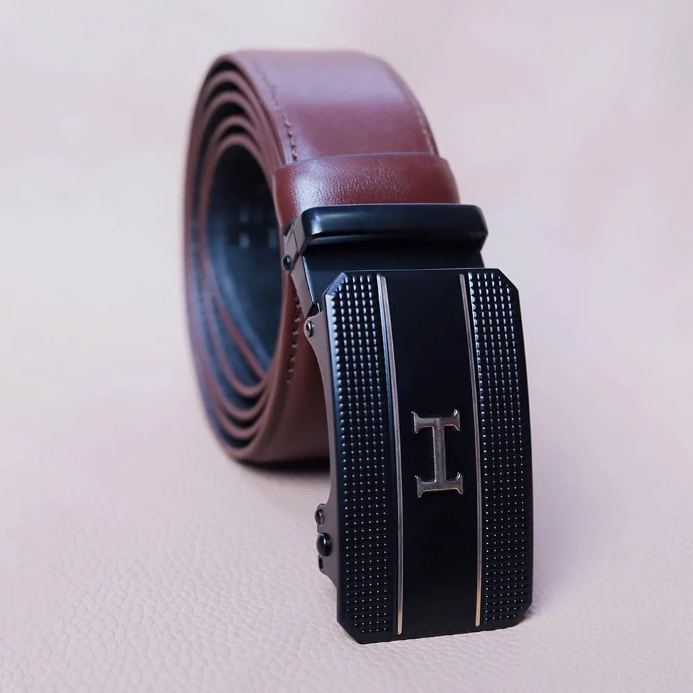 Leather Belt Brown - 7